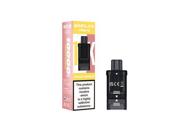 VAPLAY VP10000 Prefilled Pods Pack of 5 - Wholesale Price !