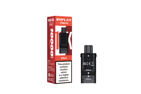 VAPLAY VP10000 Prefilled Pods Pack of 5 - Wholesale Price !