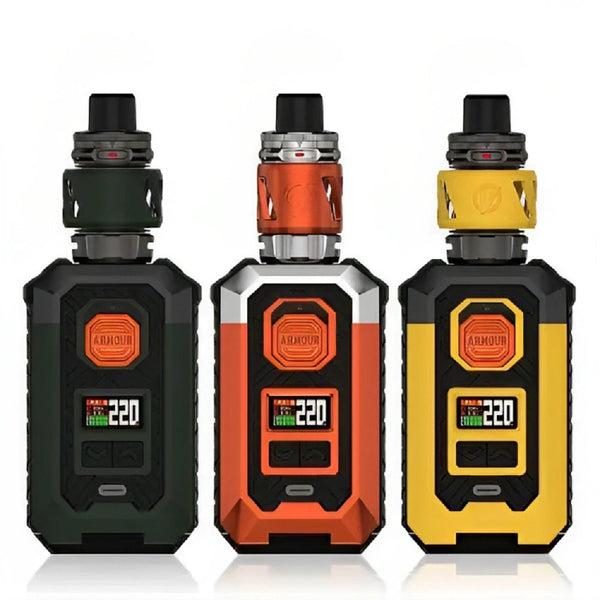 Vaporesso Armour Max Vape Kit, Green, Orange, Yellow Color