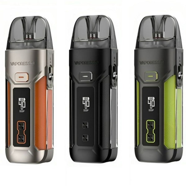 Vaporesso Luxe X Pro Pod Kit, Ultra Orange, Black, Green Color