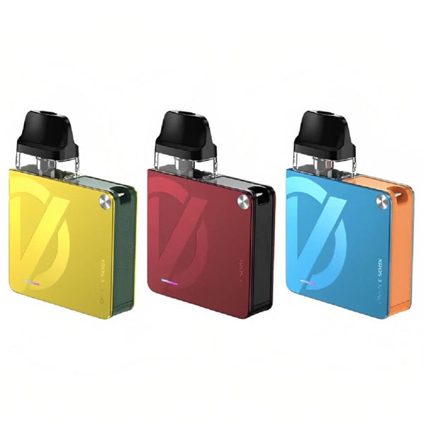 Vaporesso Xros 3 Nano Pod Kit, Lemon Yellow, Magenta Red, Bondi Blue Color