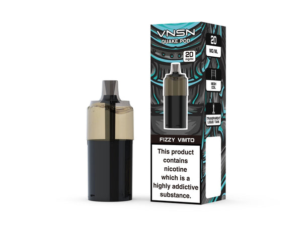 VNSN Quake 10000 Prefilled Refill Pods Pack of 5 - Wholesale Price !