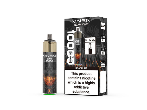 Image Of VNSN Quake 10k Prefilled Refill Pod Vape Kit - Pack of 5