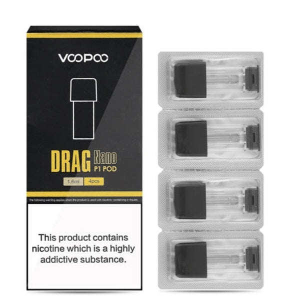 VOOPOO Drag Nano P1 Replacement Pods (4PCS)