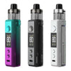 Voopoo Drag X2 Pod Kit, Sky Blue, Grey Metal, Colourful Silver Color