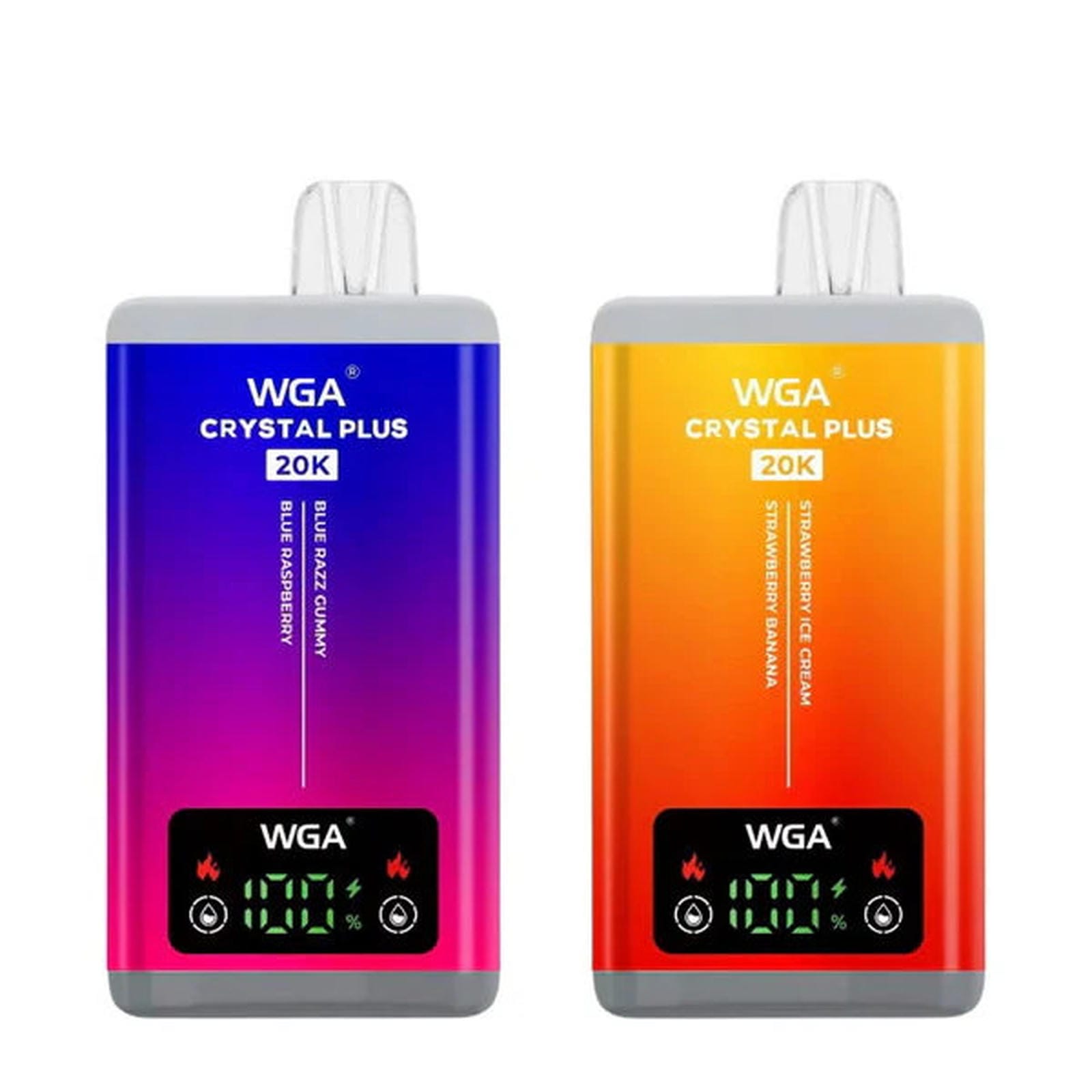 WGA Crystal Plus 20000 Puffs Disposable Vape | Box of 10 WGA Crystal Plus 20000 Puffs Disposable Vape | Box of 10
