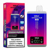 WGA Crystal Plus 20000 Puffs Vape - Flavour with Blue Razz Gummy and Blue Raspberry flavour