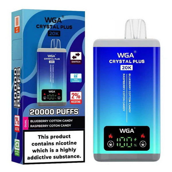 WGA Crystal Plus 20000 Puffs Vape - Flavour