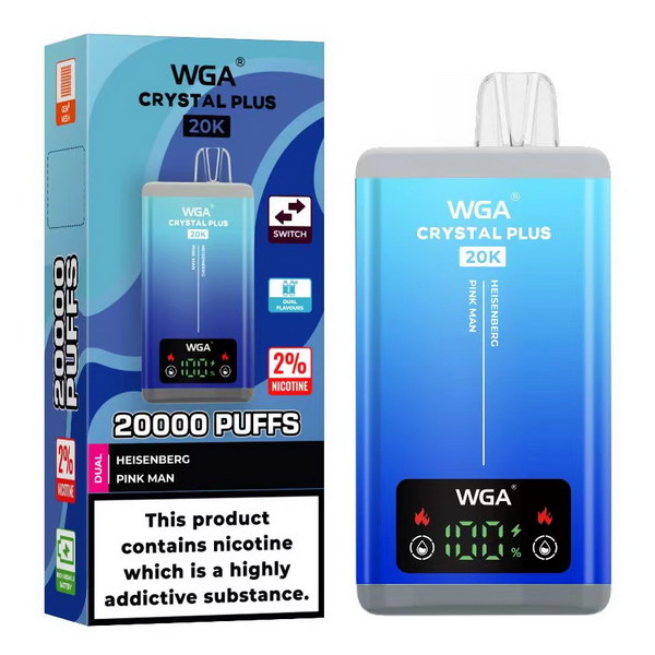 WGA Crystal Plus 20000 Puffs Vape - Flavour