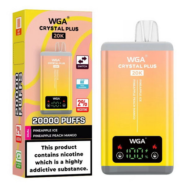 WGA Crystal Plus 20000 Puffs Vape - Flavour