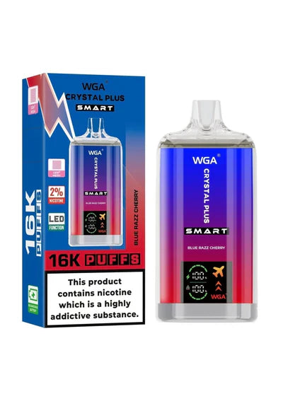 WGA Crystal Plus Smart 16K Prefilled Vape Kit - Box of 10