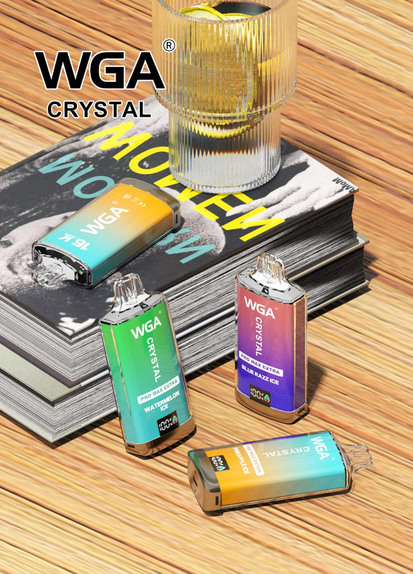 WGA Crystal Pro Max Extra 15000 Prefilled Vape Pod Kit - Box of 10