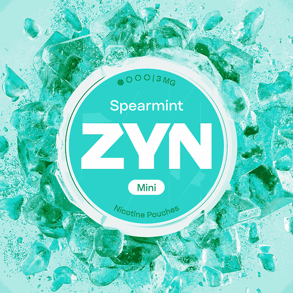 ZYN Mini Nicotine 3MG Pouches Pack of 5 -with Spearmint flavour Wholesale Price !