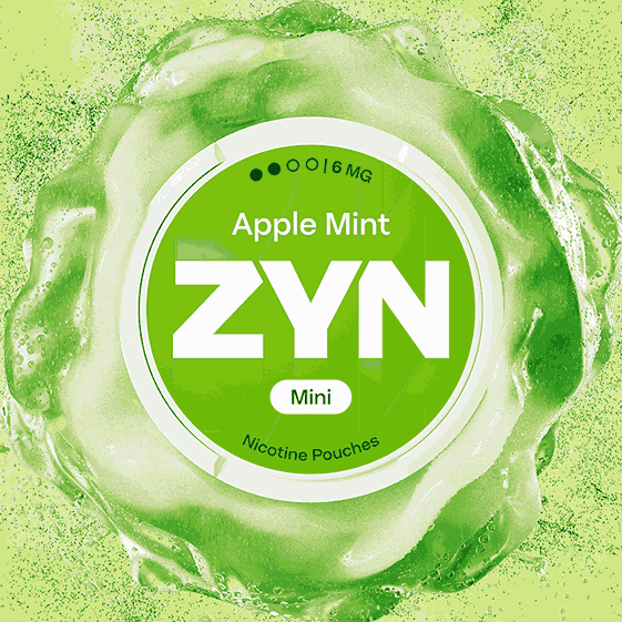 ZYN Mini Nicotine 6MG Pouches Pack of 5 -with Apple Mint flavour Wholesale Price !