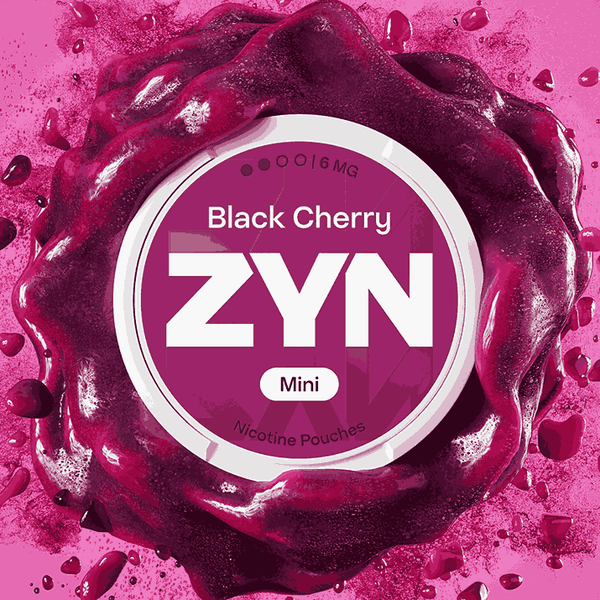 ZYN Mini Nicotine 6MG Pouches Pack of 5 -with Black Cherry flavour Wholesale Price !