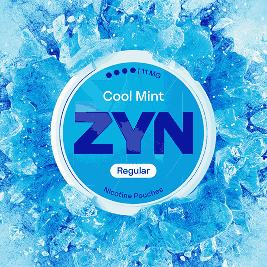 ZYN Regular Nicotine 11MG Pouches Pack of 5 with Cool Mint flavour- Wholesale Price !