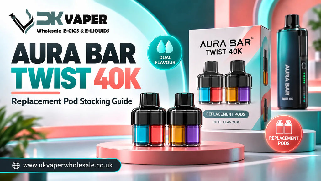 Aura Bar Twist 40K Replacement Pod Stocking Guide