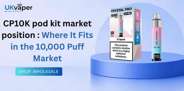 CP10K pod kit market position : Where It Fits in the 10,000 Puff Market
