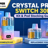 Crystal Pro Switch 30K Kit and Pod Stocking Guide