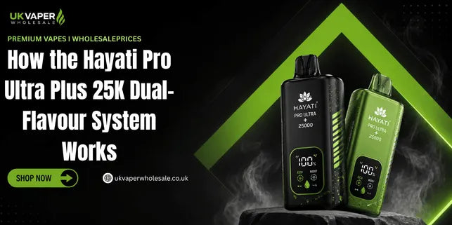 How the Hayati Pro Ultra Plus 25K Dual-Flavour System Works