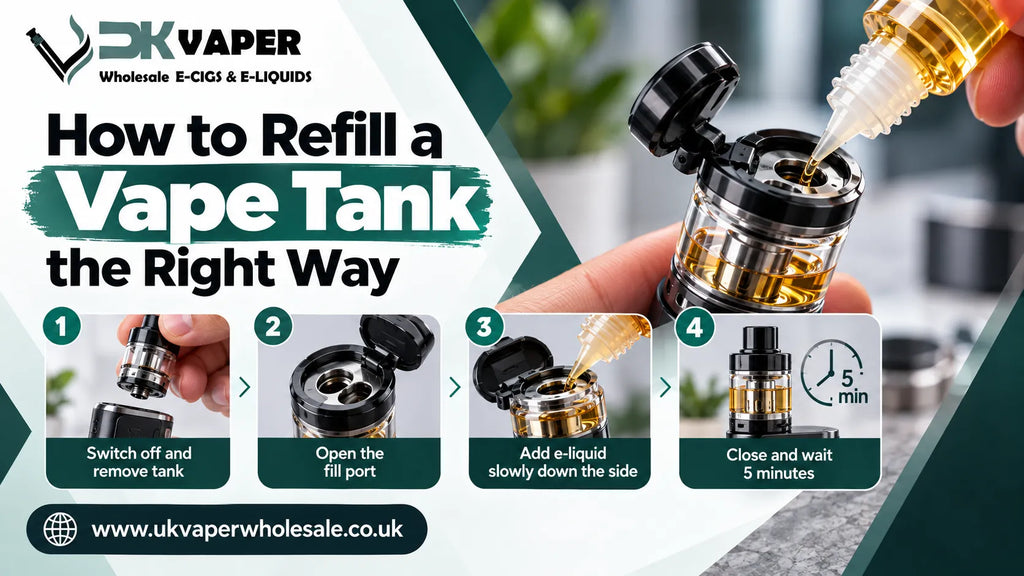 How to Refill a Vape Tank the Right Way