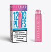 2 in 1 Elfbar 1200 Puffs Prefilled Pod Kit - Box of 5 available in Strawberry Ice Flavour at UK Vaper Wholesale