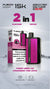 Fusion 15k Puffs 2 in 1 Disposable VapeBox of 10