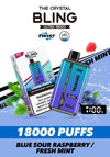 The Crystal Bling Ultra 18000 Puffs - Flavour