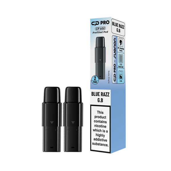 CP Pro 600 Prefilled Replacement Pods - Box of 20