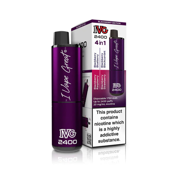 IVG 2400 Reloaded Prefilled Pod Vape Kit - Box of 5