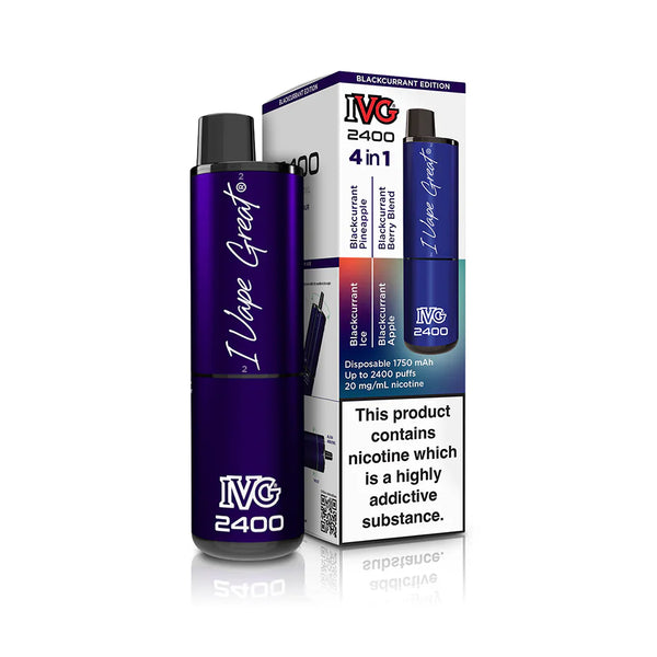IVG 2400 Reloaded Prefilled Pod Vape Kit - Box of 5