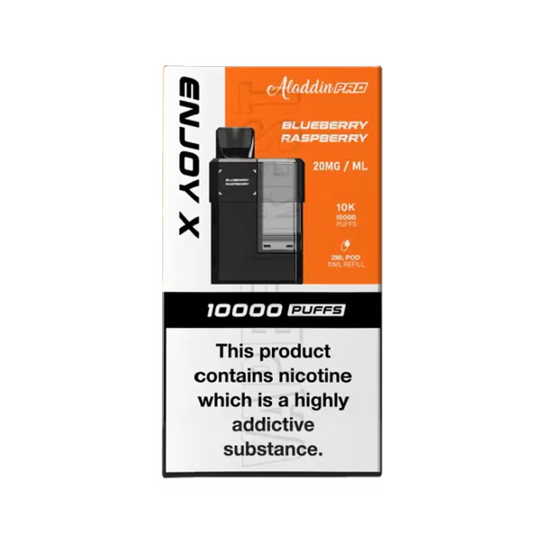 Aladdin Pro Enjoy X 10000 Prefilled Replacement Pods - Box of 5