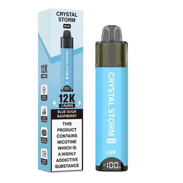 Crystal Storm Bar 12K Puff Prefilled Pod Kit - Box of 5