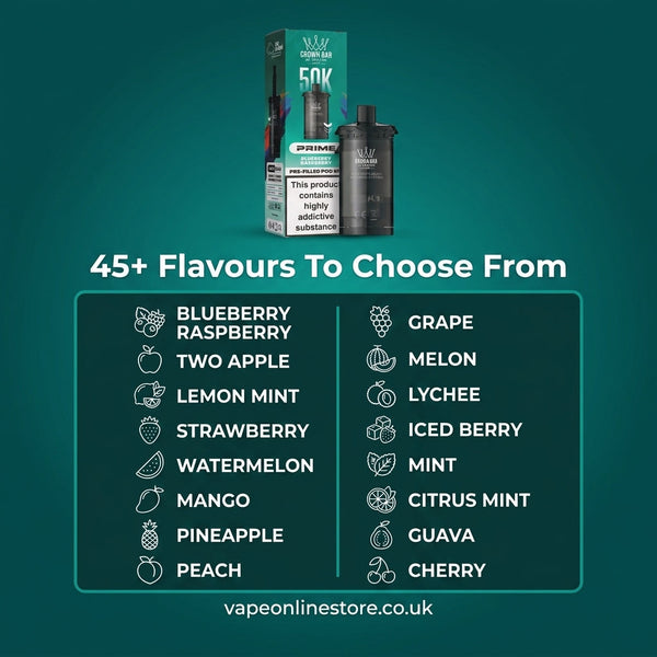 Box Of 5 AL Fakher 50K Pods Flavours