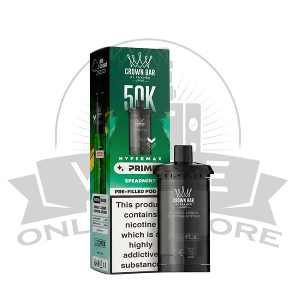 Box Of 5 Spearmint AL Fakher 50k Pod
