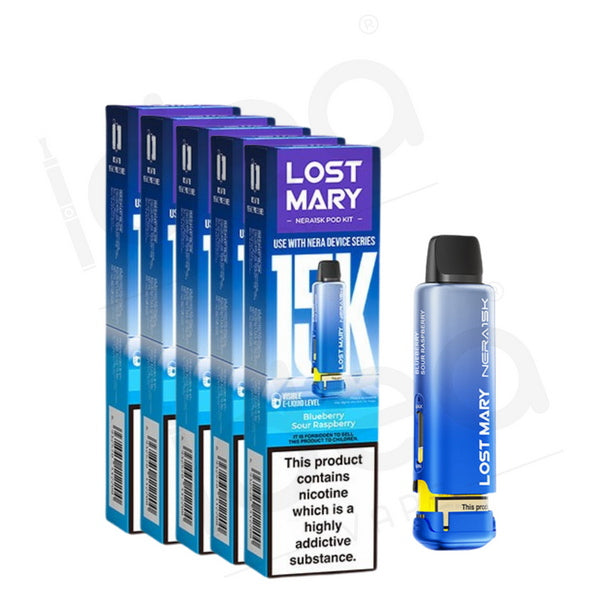 Lost Mary Nera 30K Refill Replacement Pods - Box of 5 Lost Mary Nera 30K Refill Replacement Pods - Box of 5