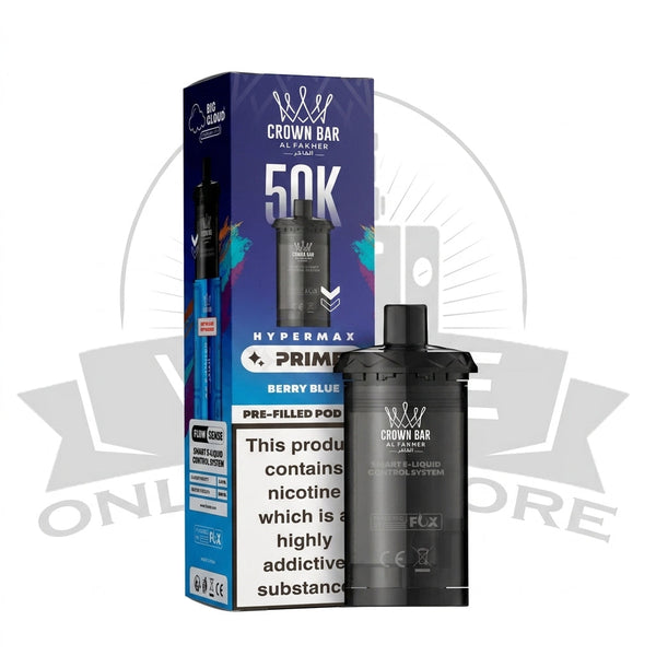 Box Of 5 Berry Blue Al Fakher 50K Pod