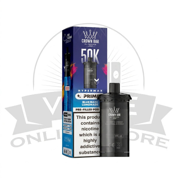 Box Of 5 Blue Razz Lemonade Al Fakher 50K Pod