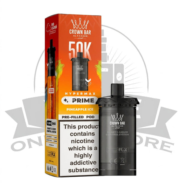 Box Of 5 Pineapple Ice Al Fakher 50K Pod