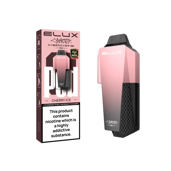 Elux Cyberover 6000 Prefilled Replacement Pods - Box of 5