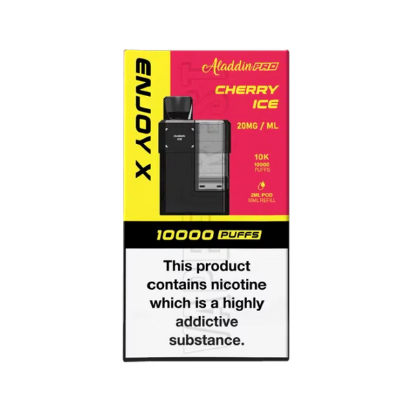 Aladdin Pro Enjoy X 10000 Prefilled Replacement Pods - Box of 5