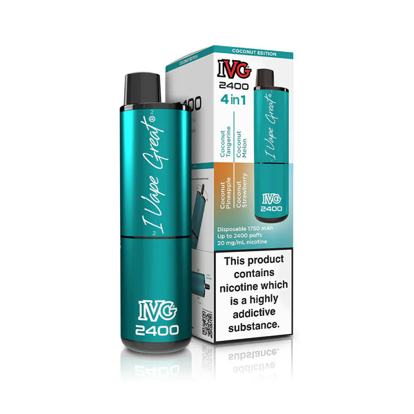 IVG 2400 Reloaded Prefilled Pod Vape Kit - Box of 5