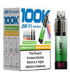 JNR P5 GlassRock 100k Refillable Vape Device Pack of 3