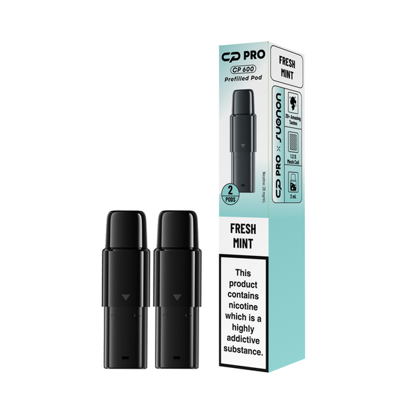 CP Pro 600 Prefilled Replacement Pods - Box of 20