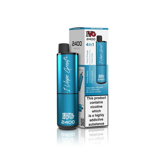 IVG 2400 Reloaded Prefilled Pod Vape Kit - Box of 5