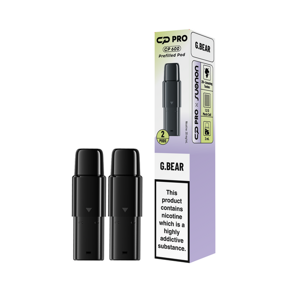 CP Pro 600 Prefilled Replacement Pods - Box of 20