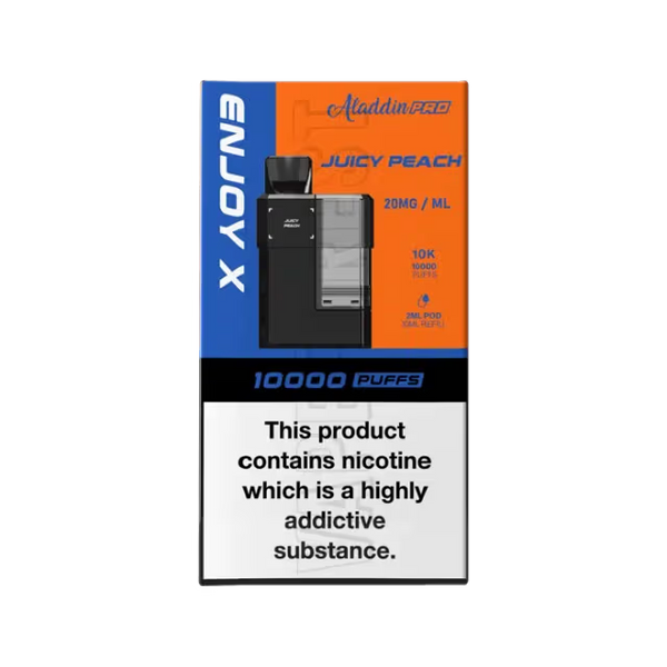 Aladdin Pro Enjoy X 10000 Prefilled Replacement Pods - Box of 5