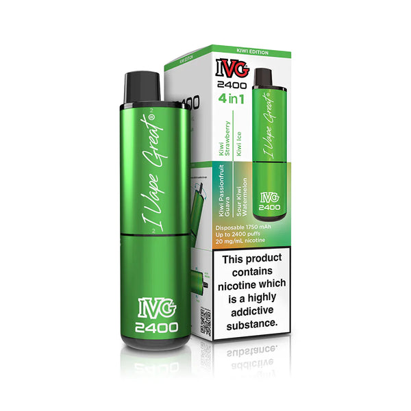 IVG 2400 Reloaded Prefilled Pod Vape Kit - Box of 5
