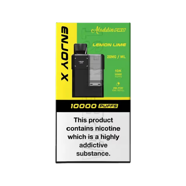 Aladdin Pro Enjoy X 10000 Prefilled Replacement Pods - Box of 5