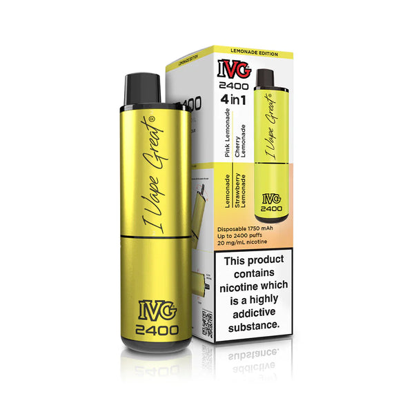 IVG 2400 Reloaded Prefilled Pod Vape Kit - Box of 5